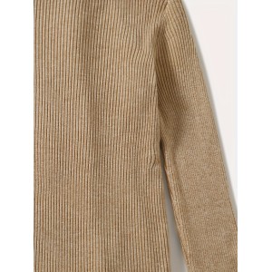 Solid Turtle Neck Sweater 3 Pack, Casual Long Sleeve Slim Pullover Sweater, Women's Clothing