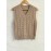 Twist Pattern V Neck Sweater Vest, Y2K Sleeveless Vest For Spring & Fall, Women's Clothing